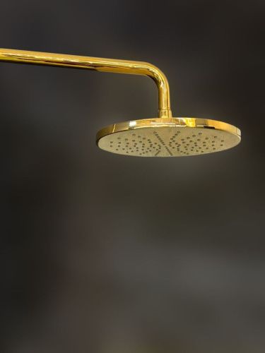 Душевая стойка AltroBagno Costanza AltroBagnoCostanza0302Or настенная цвет золото - фото 5