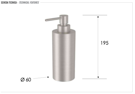 Дозатор Remer INOX Accessories SSXI13