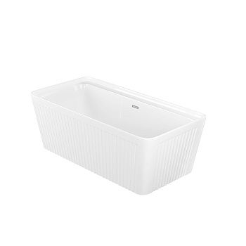Ванна акриловая Grossman Cristal GR-28041 160х75 отдельностоящая прямоугольная с каркасом