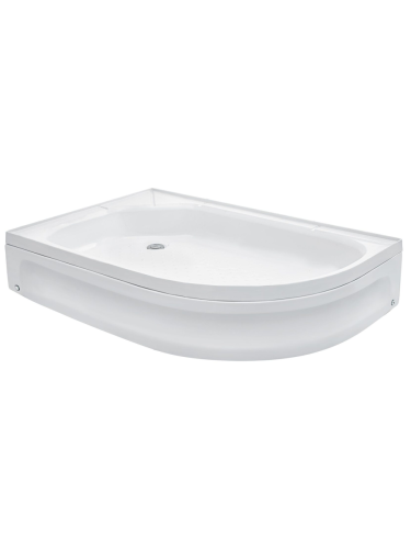 Душевой поддон акриловый Wemor 10000002999 120х90 белый с каркасом - фото 5