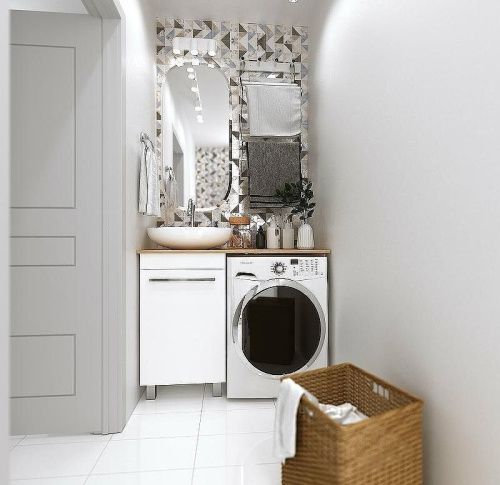 Тумба под раковину 1MarKa Wash Ц0000002638 50х50 цвет белый - фото 2