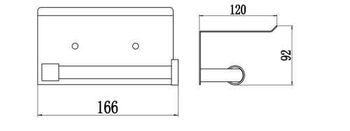 Бумагодержатель Savol S-00AK56H - фото 2