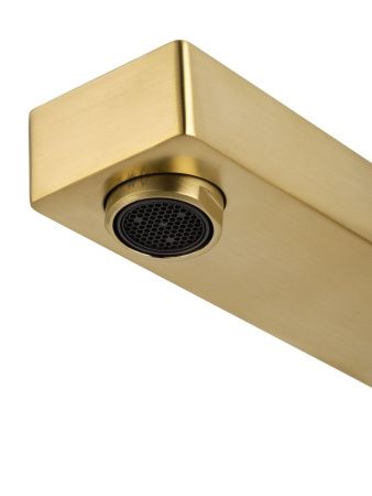 Смеситель для раковины Wonzon & Woghand Cube WW-88869016-BG встраиваемый в стену золото