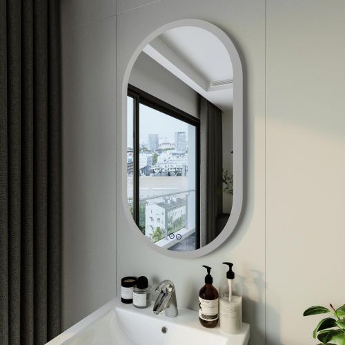 Зеркало с подсветкой и антизапотевателем Бриклаер Вега 4627125415715 60х100 подвесное - фото 4