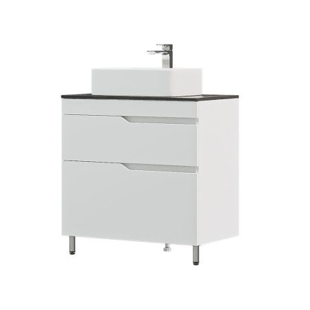 Тумба под раковину Corozo Теона SD-00001512 80х40 напольная цвет белый