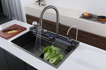 Кухонная мойка Cerutti SPA CT10356 75х45 цвет серый