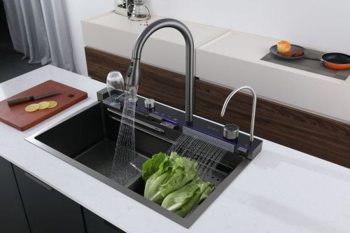 Кухонная мойка Cerutti SPA CT10356 75х45 цвет серый