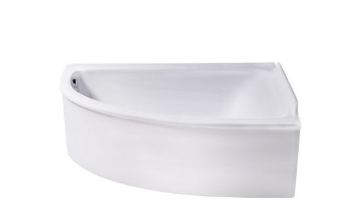 Ванна из литьевго мрамора Astra-Form Анастасия 01010024 180х125 угловая асимметричная с ножками - фото 2