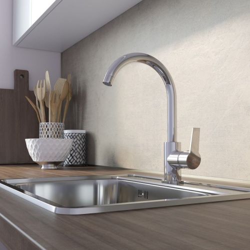 Смеситель для кухни Milardo Meal M01SBJ0M05 на мойку хром - фото 2