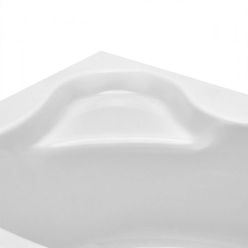 Ванна акриловая Santek Эдера 1WH111995 170х110 пристенная асимметричная без каркаса - фото 3