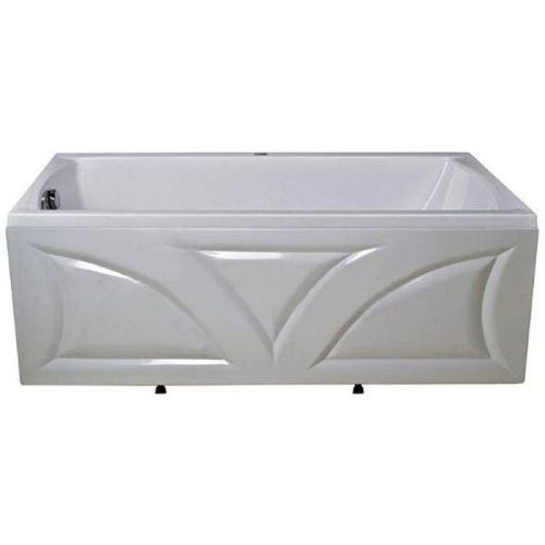 Ванна акриловая 1MarKa MODERN 01мод1370 130х70 пристенная прямоугольная без ножек и каркаса - фото 2