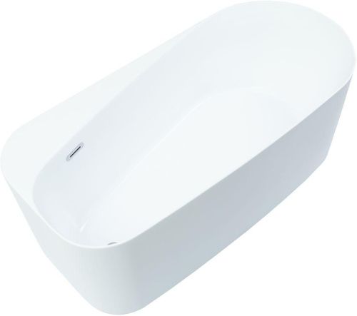 Ванна акриловая Allen Brau Priority 2.31001.21 170х80 отдельностоящая овальная с ножками - фото 3