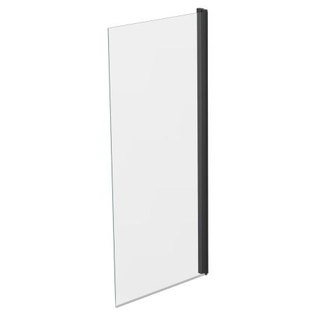 Душевая шторка на ванну Reflexion Slider RX15070CBL-23 70х150 стекло прозрачное профиль черный ориентация универсальная