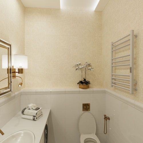 Полотенцесушитель электрический Altasan АрмадаПроф АрмадаПрофР8050БМ 55х80 белый - фото 4