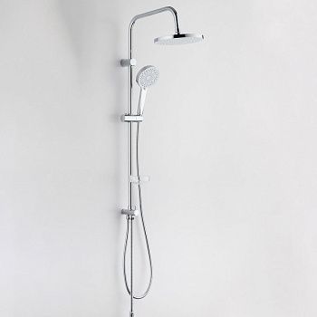 Душевая стойка Bond Circle B01-8800 настенная цвет хром