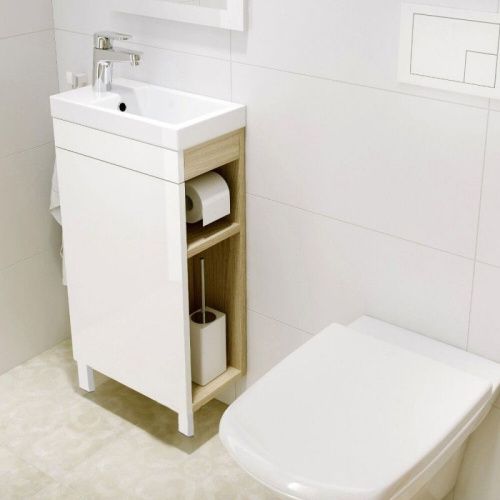 Раковина из сантехнического фарфора Taliente P-UM-COM40/1 40х20 накладная цвет белый - фото 4