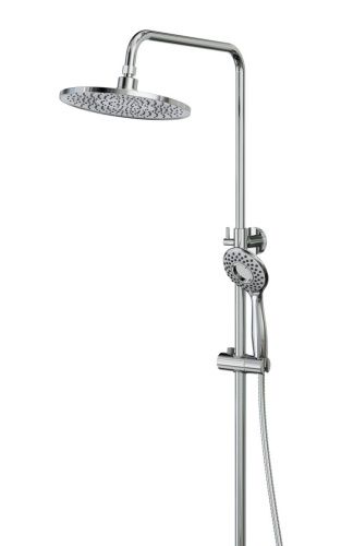 Душевая стойка Tokito Rain TOK-RAI-1017 настенная цвет хром - фото 2