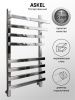Полотенцесушитель водяной Indigo Askel LASWPF80-50 55х85 хром