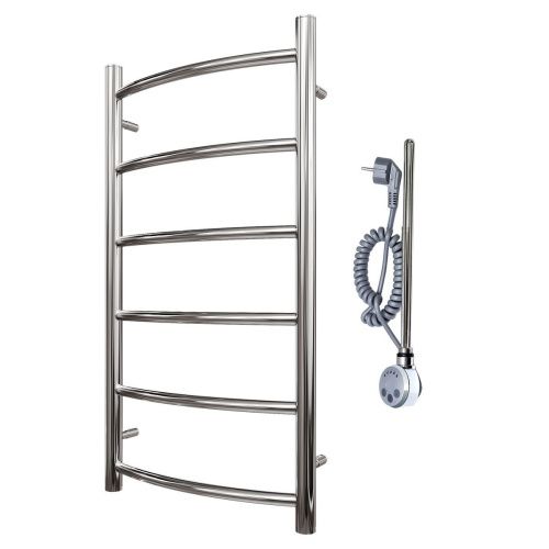 Полотенцесушитель электрический Point Афина PN04148E 45х80 хром - фото 4