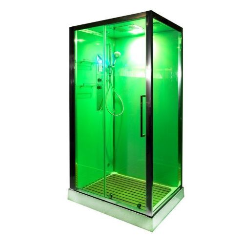 Душевая кабина AvaCan Z120STEAM 120х90 прямоугольная с крышей ориентация универсальная - фото 5