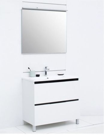 Зеркало De Aqua Сильвер SIL 405 090 S 90х80 подвесное