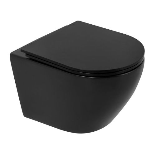 Комплект унитаз с инсталляцией с клавишей смыва BelBagno COLORATO BB062CHR-MB/BB062SC-MB/BB002-80/BB007-PR-NERO.M - фото 3