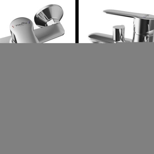 Смеситель для ванны Tokito KANDA TOK-KAN-1014 настенный хром - фото 5