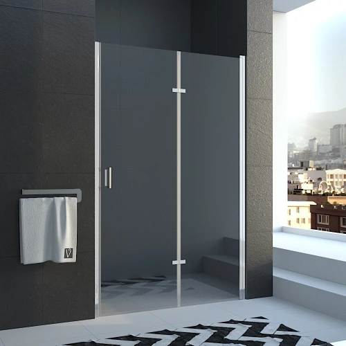 Душевая дверь Veconi Vianno VN42-100-01-19C1 100х195 стекло прозрачное профиль хром