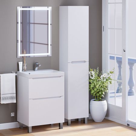 Тумба под раковину Uperwood Tanos 291120329 60х50 напольная цвет белый