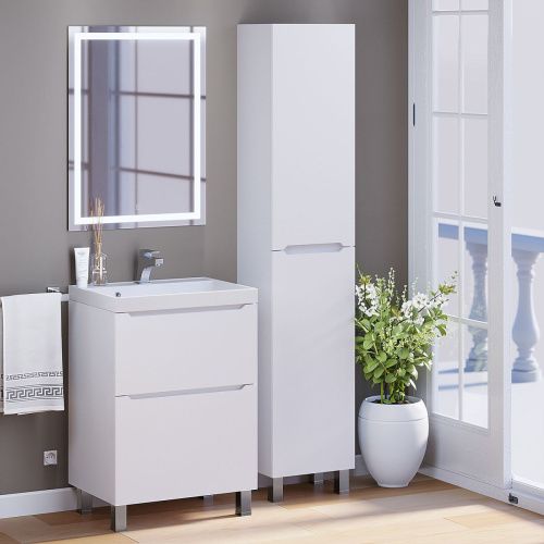 Тумба под раковину Uperwood Tanos 291120329 60х50 напольная цвет белый - фото 2