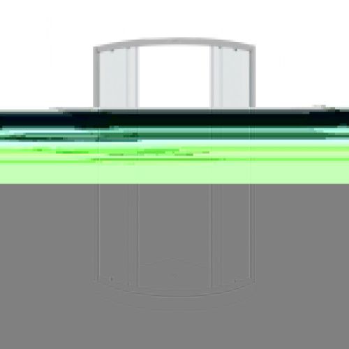 Душевой уголок Parly Z9111 90х90 стекло с рисунком профиль хром с поддоном - фото 3