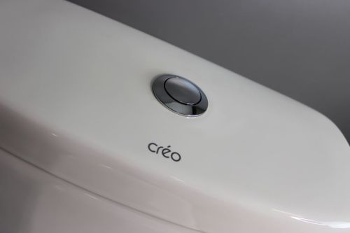 Унитаз напольный с бачком Creo Сeramique PROJECT COMBO-PR1002X белый с сиденьем с микролифт душевой смыв - фото 5