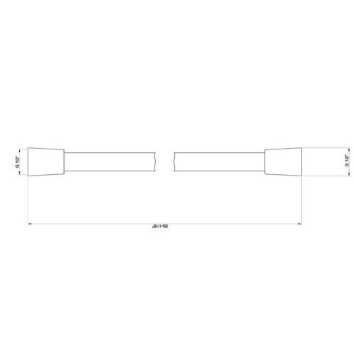 Душевой шланг Gessi Shower Sets 01637#726 бронза - фото 2