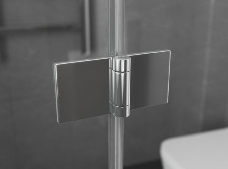 Душевой уголок Ambassador Diamond 12011104L 120х80 стекло прозрачное профиль хром без поддона