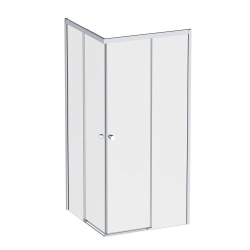 Душевой уголок Am.Pm X-joy W94G-403-9090-МТ1К 90х90 стекло прозрачное профиль хром без поддона - фото 2