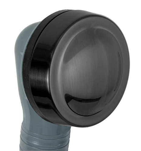 Слив-перелив для ванны Remer 96PCCCFP черный - фото 2