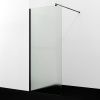 Душевая перегородка Wasserkraft Rur 30W 30W46MB-TXG 110х200 стекло текстурное профиль черный