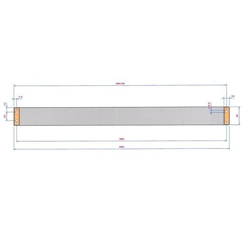 Полотенцедержатель Decor Walther Brick 590200 - фото 2