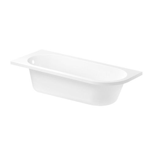 Ванна акриловая Lavinia Boho Art II 3713170L 170х75 пристенная асимметричная без каркаса - фото 2