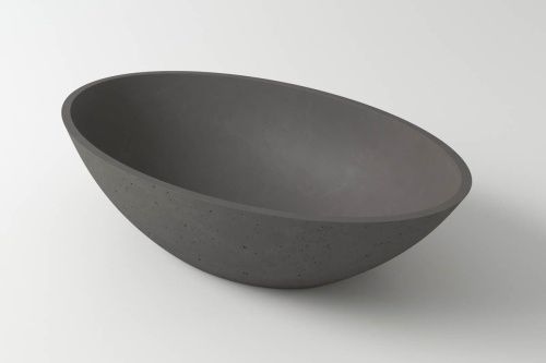 Раковина из искусственного камня Holbi DIONE 2.02.006.44.4 60х40 накладная цвет серый