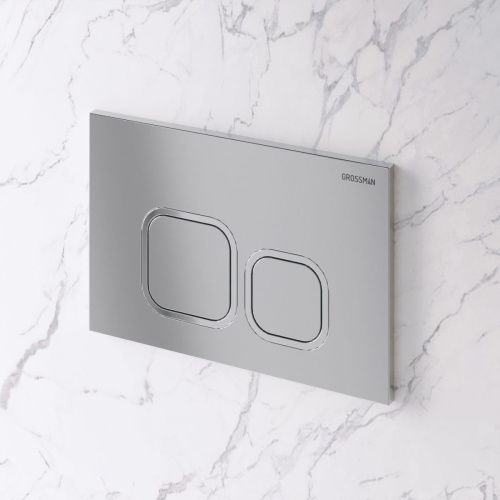 Клавиша смыва механическая Grossman Cosmo 700.K31.02.110.110 цвет хром - фото 3