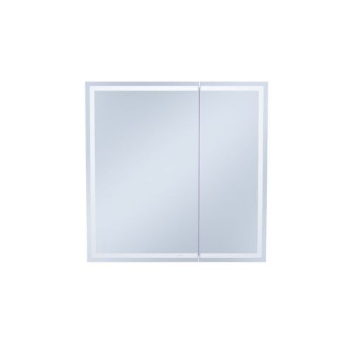 Зеркало-шкаф Iddis Zodiac ZOD8000i99 80х80 подвесной цвет белый - фото 2