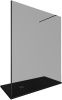 Душевая перегородка Allen Brau Infinity 3.21034.BBA.T 160х200 стекло тонированное профиль черный