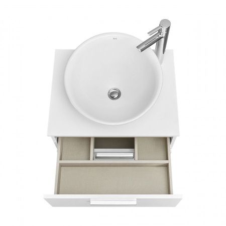 Тумба под раковину Roca Victoria A857468806 60х50 подвесная цвет белый
