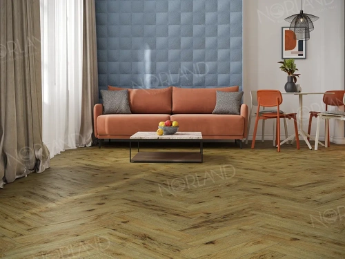 Ламинат Norland Elegant Herringbone Strong LF304-14 Дуб Скай толщина 1.2 см 34 класс 600х100 - фото 2