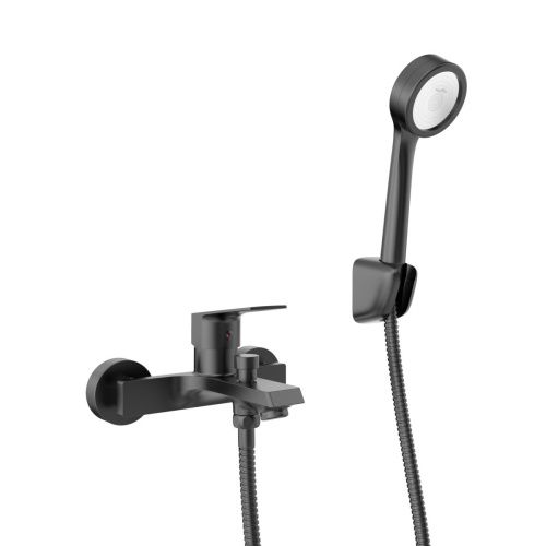 Смеситель для ванны Tokito AMA TOK-AMA-1014BL настенный черный