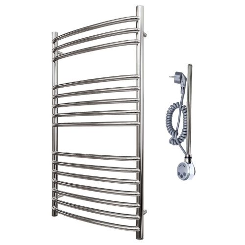 Полотенцесушитель электрический Point Альфа PN05150SE 55х100 хром - фото 4