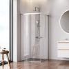 Душевой уголок Am.Pm X-joy W94G-403-9090-МТ1К 90х90 стекло прозрачное профиль хром без поддона