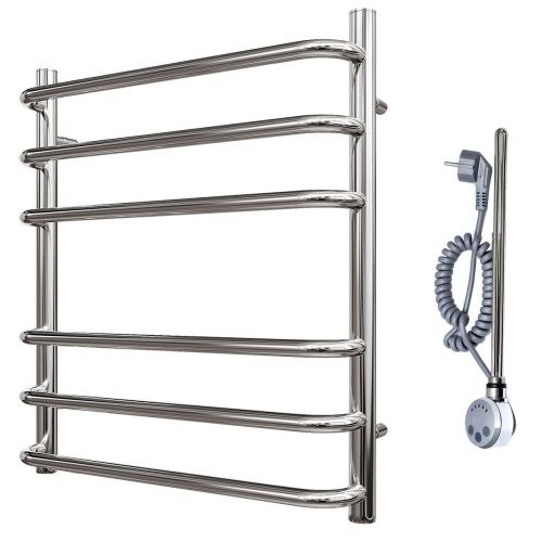 Полотенцесушитель электрический Point Нептун PN09156E 55х60 хром - фото 4