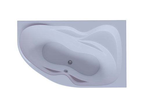 Ванна акриловая Aquatek Вега VEG170-0000083 170х105 пристенная асимметричная с каркасом без ручек